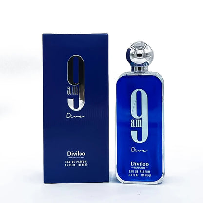 100ml/ 3.4oz Original 9PM/9AM Men's Perfume Arabian Perfume Light FragranceLong-lasting Fragrance Pheromone Charming Charm Gift