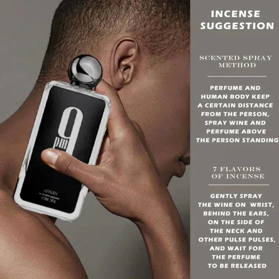 9PM High Quality  Original Body Spray Perfume Hombre Men Gift Deodorants Lasting Fragrances Dating Eau De Parfum Floral Scent