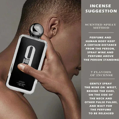 9PM High Quality  Original Body Spray Perfume Hombre Men Gift Deodorants Lasting Fragrances Dating Eau De Parfum Floral Scent