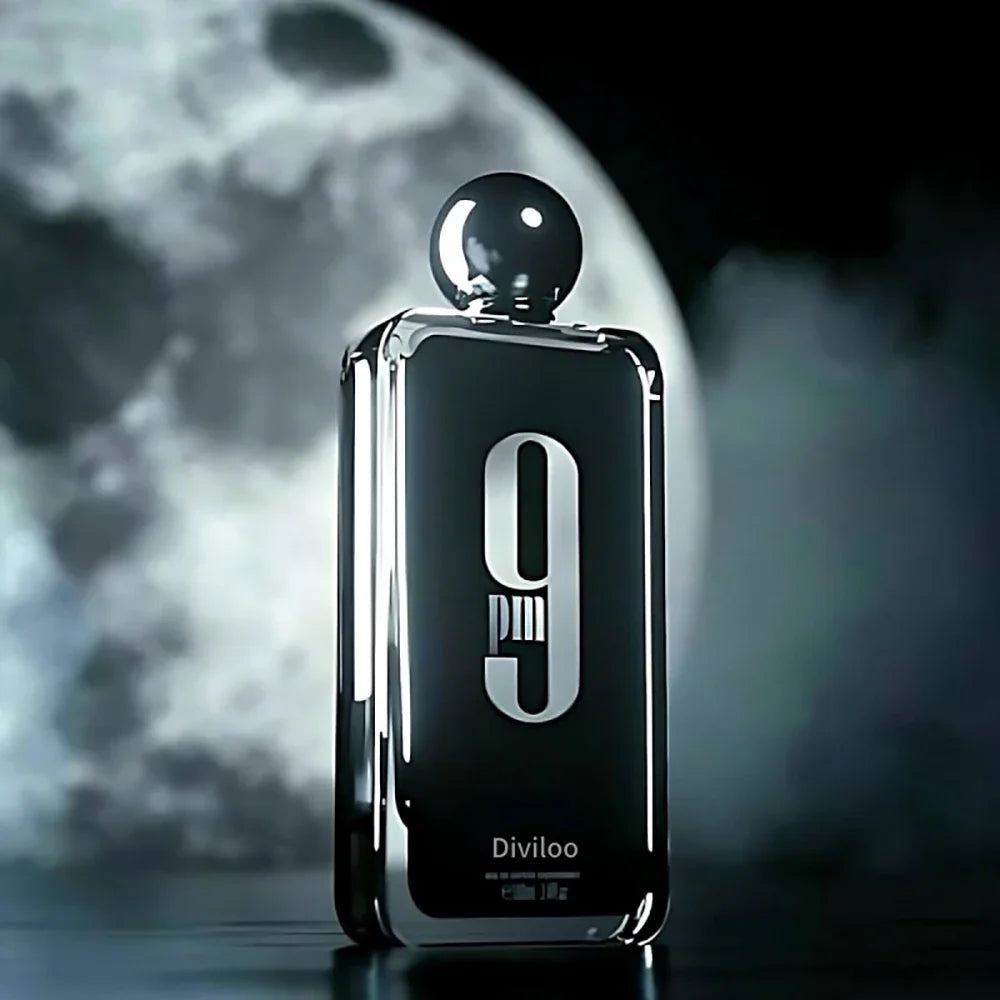 9PM Men's Perfume 100ML 3.4FL.OZ, Long Lasting Gourmet Oriental Notes Cologne, Eau De Parfum, Feronomas Perfume Hombre