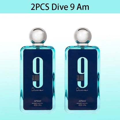 3.4Oz /100ML Scuba Cologne for Men Lasting Charming Charm Wood Tone More Solemn Gorgeous Hair Body Perfume Spray for men women