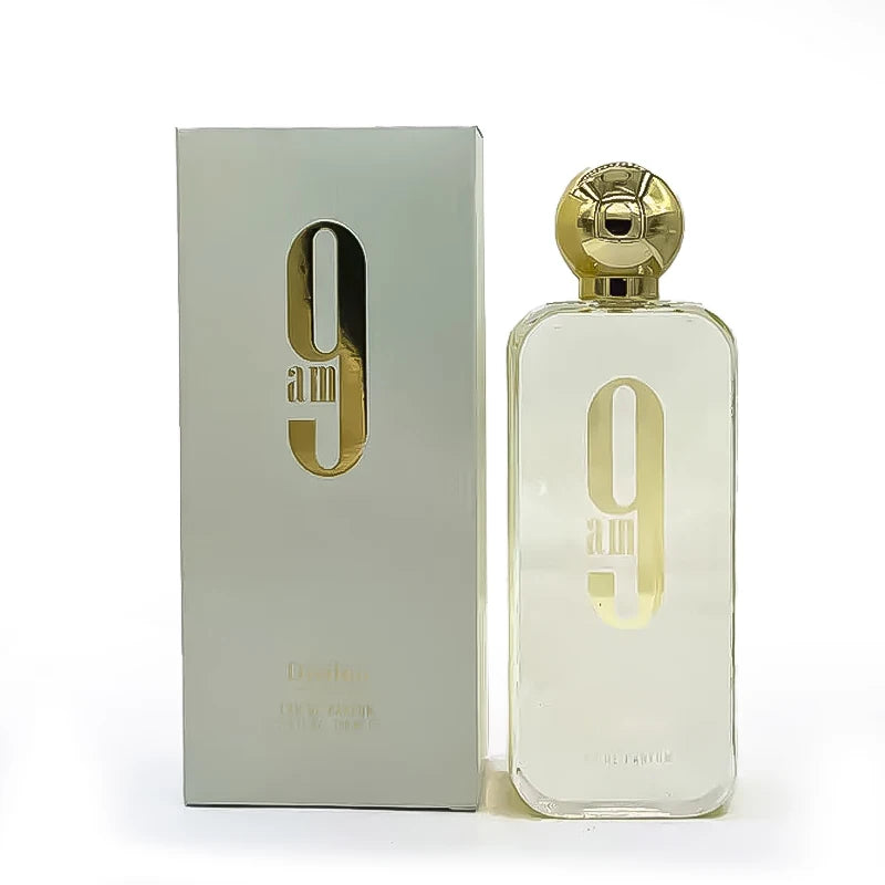 100ml/ 3.4oz Original 9PM/9AM Men's Perfume Arabian Perfume Light FragranceLong-lasting Fragrance Pheromone Charming Charm Gift