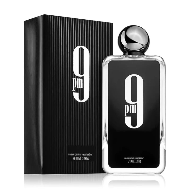 100ml/ 3.4oz Original 9PM/9AM Men's Perfume Arabian Perfume Light FragranceLong-lasting Fragrance Pheromone Charming Charm Gift