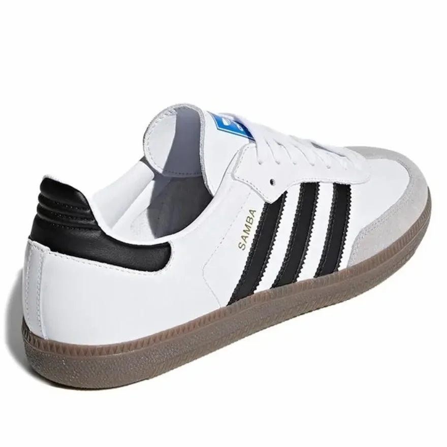 Adidas originals  soft upper with a relaxed feel low top sneakers unisex black, white and gray